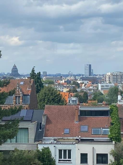 1 Chambre Avec Parking Au Coeur De Bruxelles 2D Ngoại thất bức ảnh